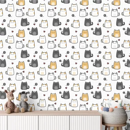 Gatitos sentados