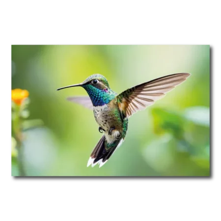 Lienzo Colibri en Vuelo