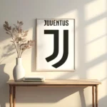 Cuadros personalizados con escudos de clubes, lámina juventus