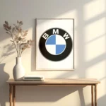 Placas metálicas de marcas automovilísticas lamina BMW