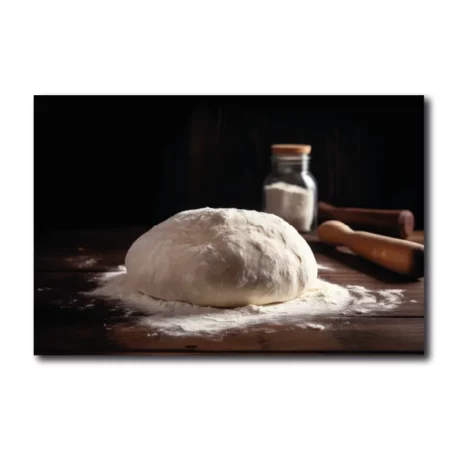 lienzo bodegón de masa para hornear