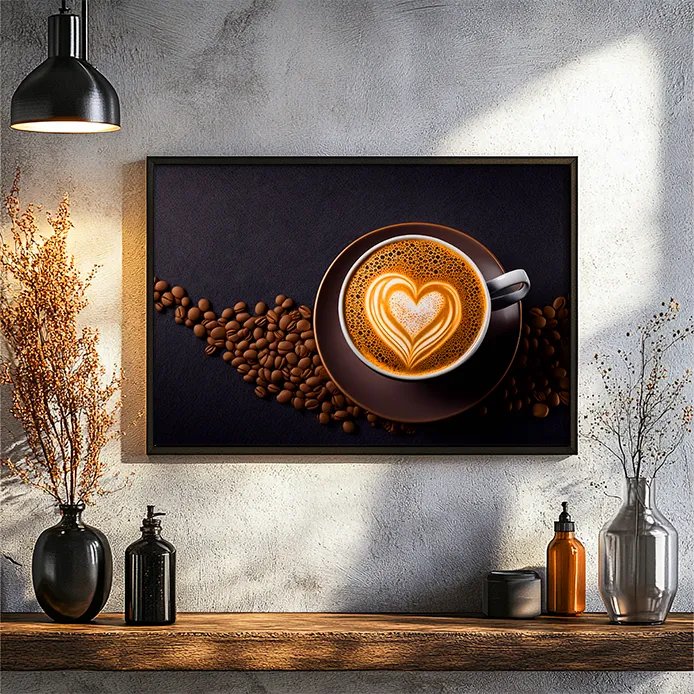 Decoración de paredes para cafeterías