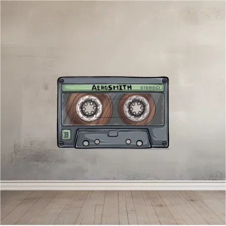 Cassette Vinilo Retro Aerosmith