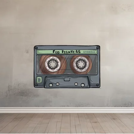 Cassette Vinilo Retro Foo Fighters