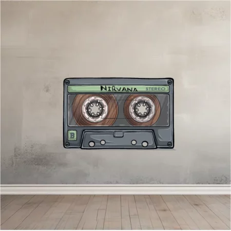 Cassette Vinilo Retro Nirvana