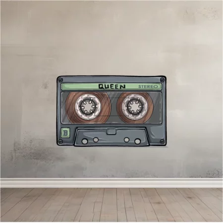 Cassette Vinilo Retro Queen