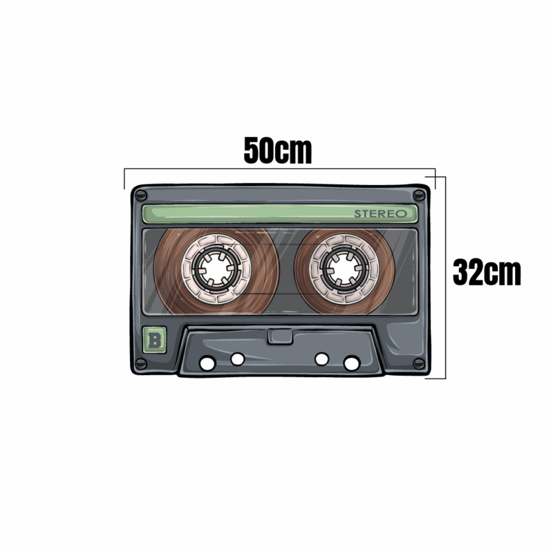 Cassette Vinilo Retro Queen - Imagen 2
